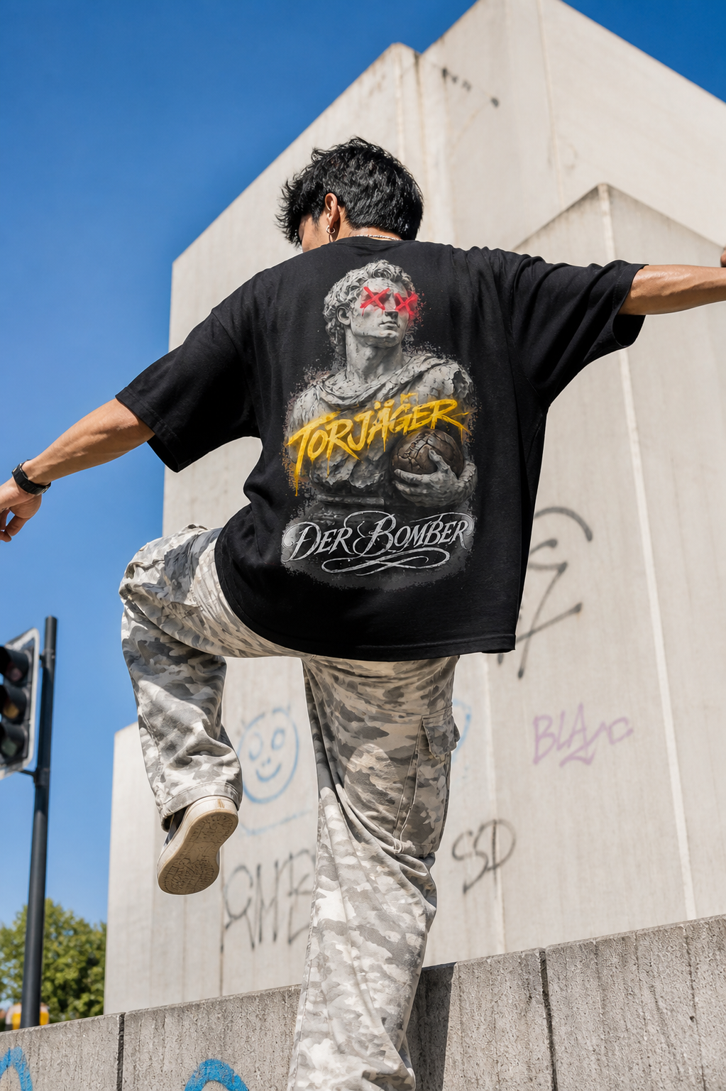 Der Bomber Torjäger Oversized Tee