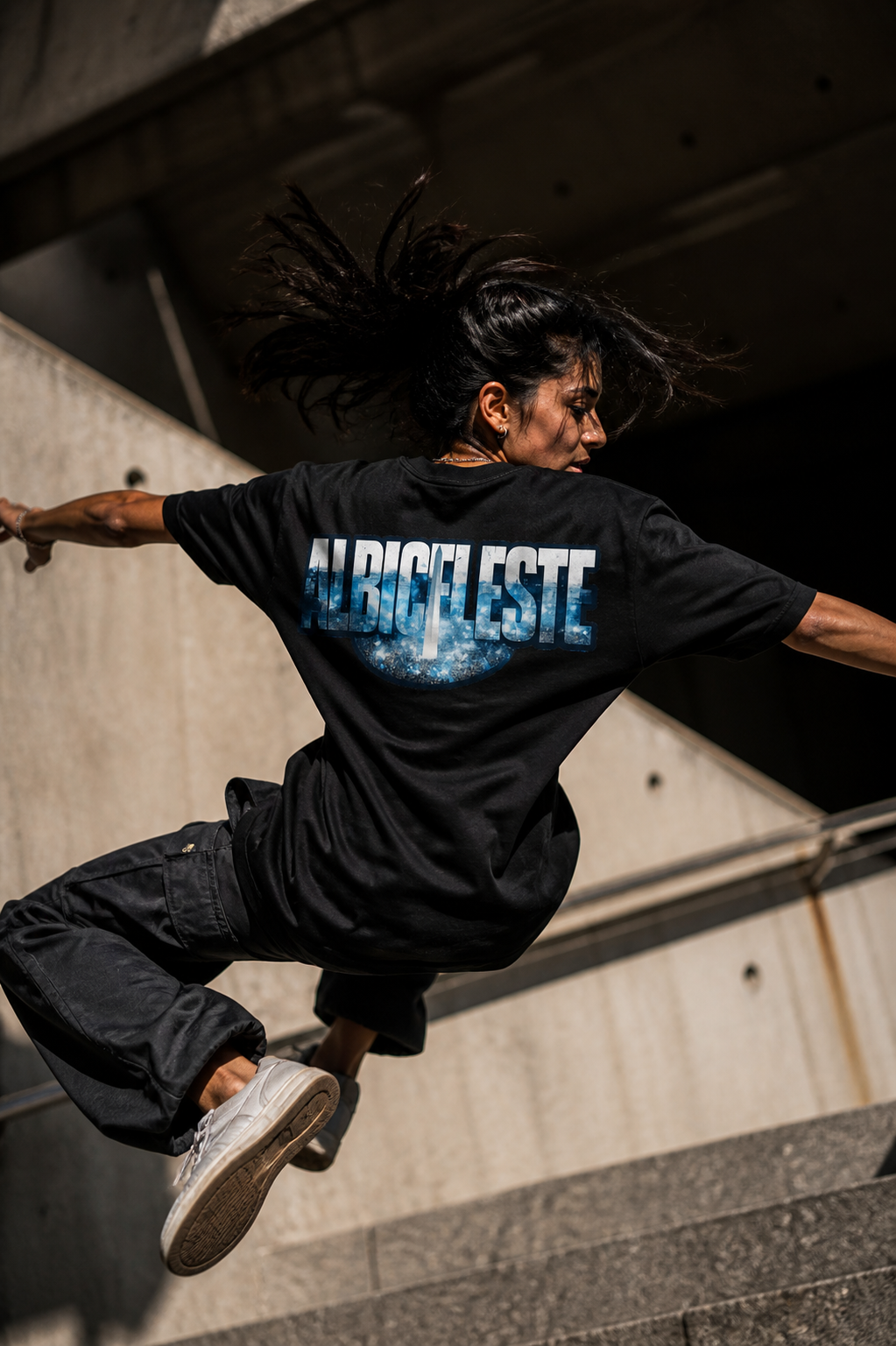 Albiceleste Obelisco Cosmic Oversized Tee