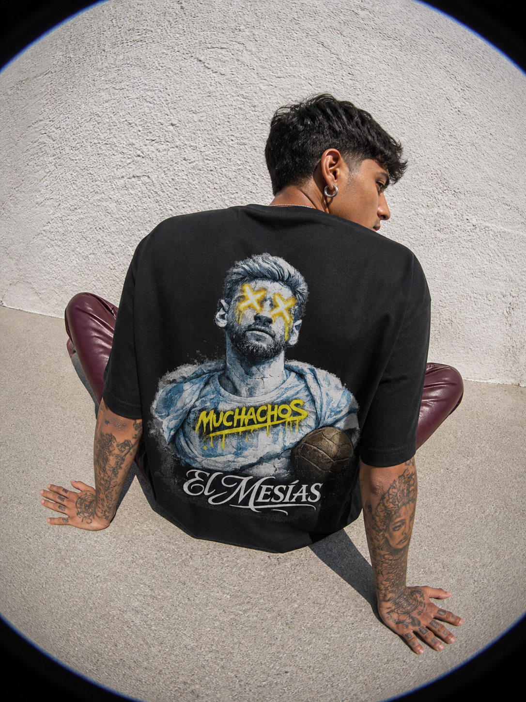 El Mesías Icon Oversized Tee