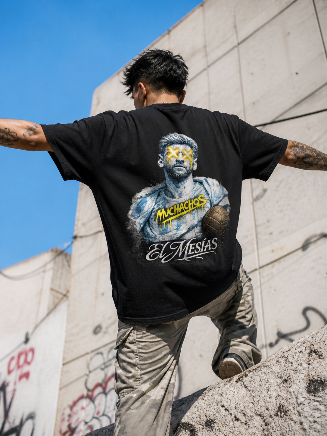 El Mesías Icon Oversized Tee