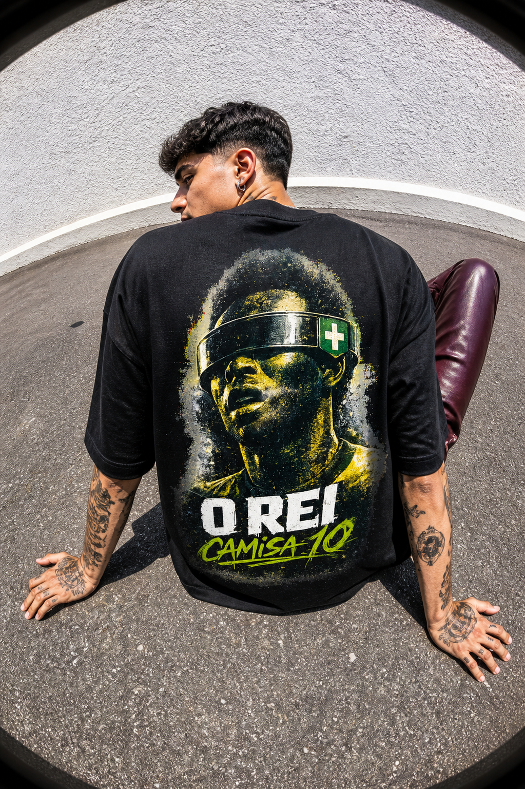 Pelé "O Rei" Oversized Tee