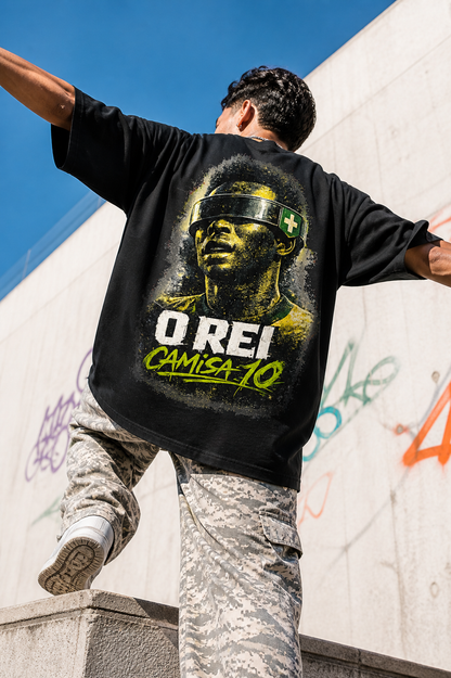 Pelé "O Rei" Oversized Tee
