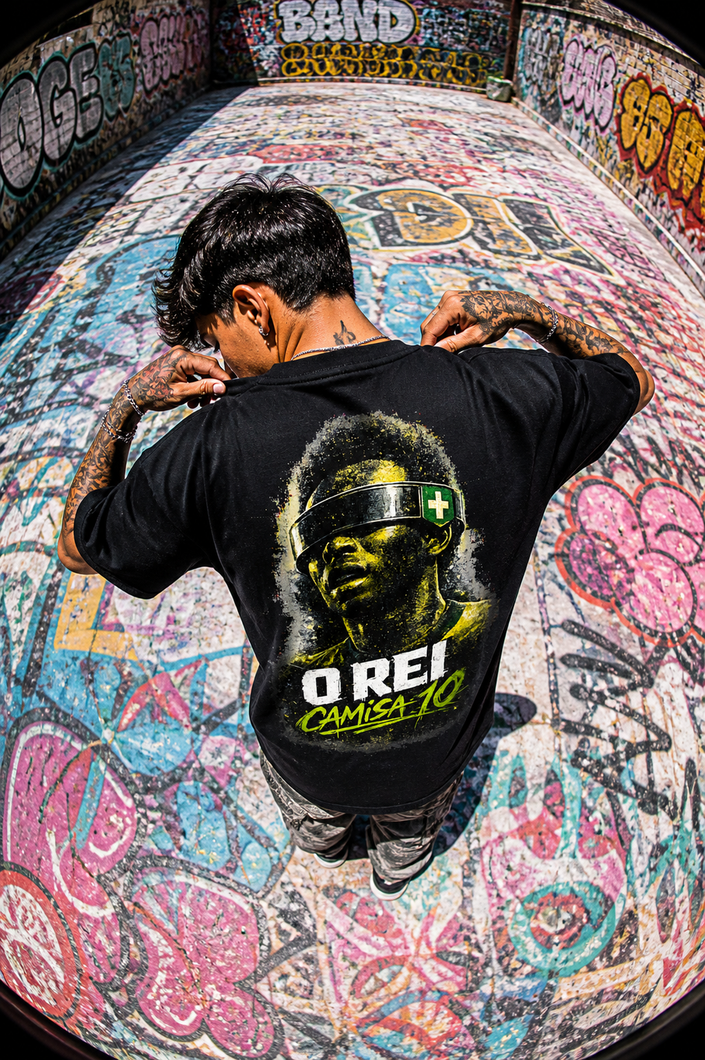 Pelé "O Rei" Oversized Tee