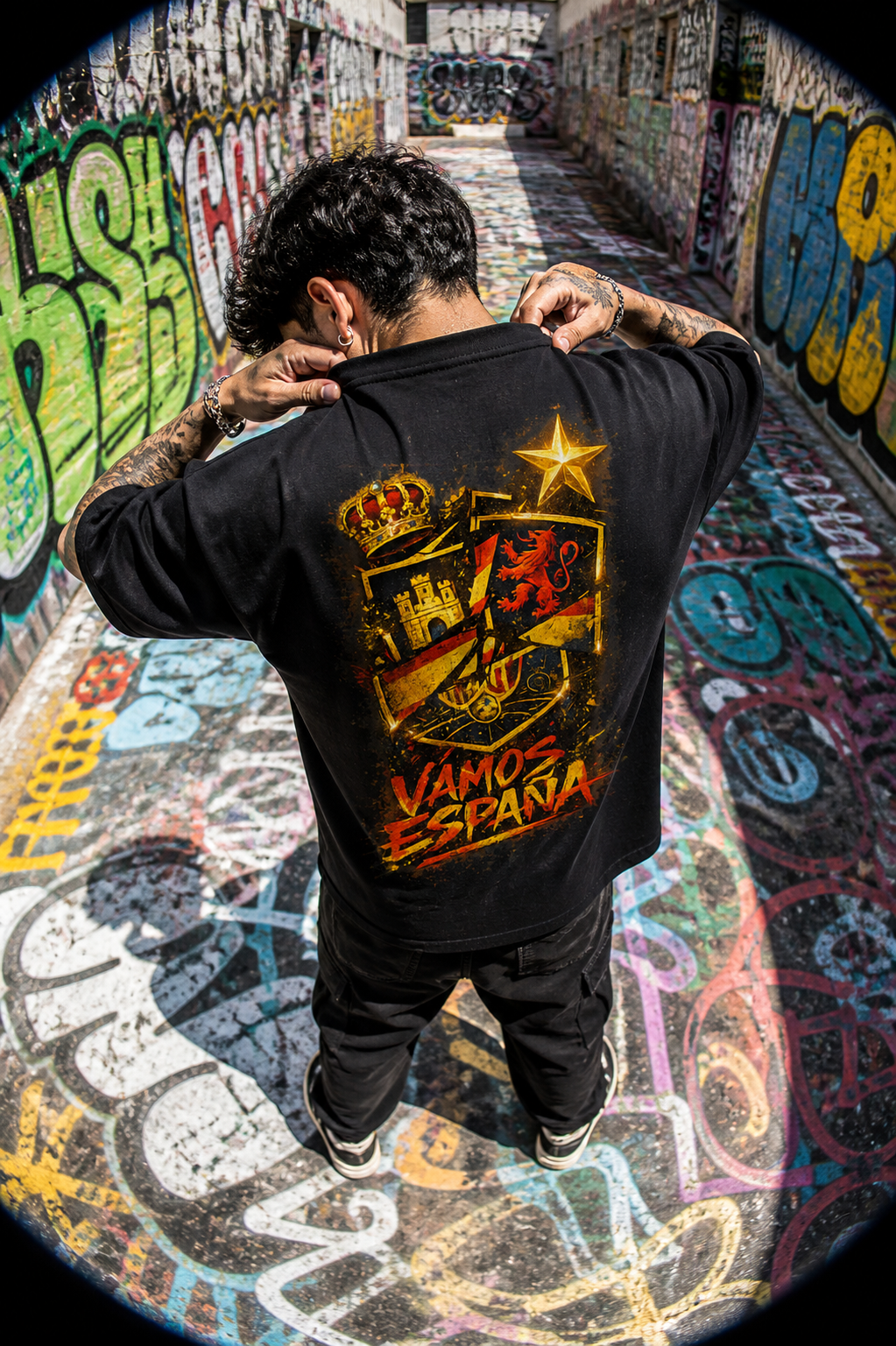 Vamos España Oversized Tee